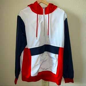 Stylish Windbreaker, Forever21, Mens Pullover